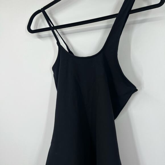 Abercrombie & Fitch Asymmetrical One-Shoulder Ponte Mini Dress - Picture 6 of 7